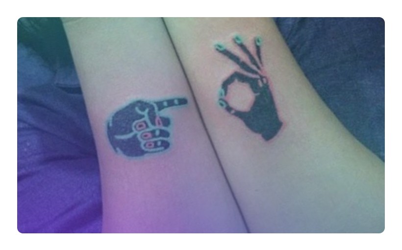 79 Hearty Matching Best Friend Tattoos with Meanings