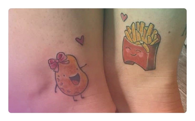 cute robots tattoos