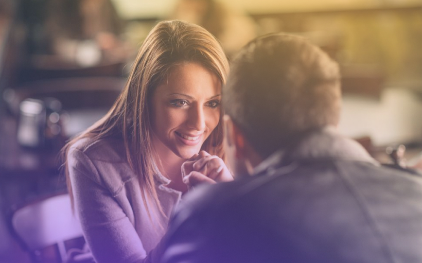 Eye contact is extremely important from the first date