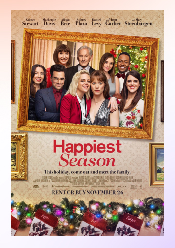 Happiest Season, released by Sony Pictures Releasing and Entertainment One