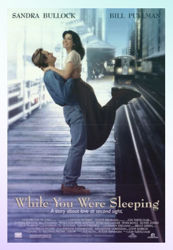 Christmas movies selection: While Your Were Sleeping movie poster