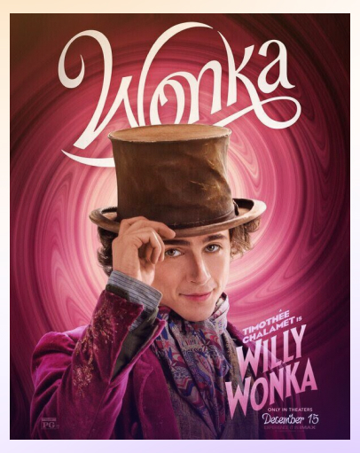 Wonka, or just something sweet on New Year's Eve for everyone