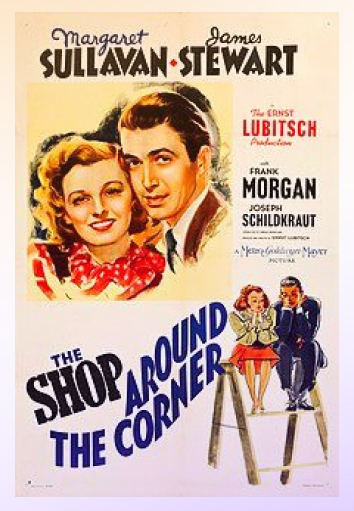 Top Christmas movies: Shop Around the Corner movie poster