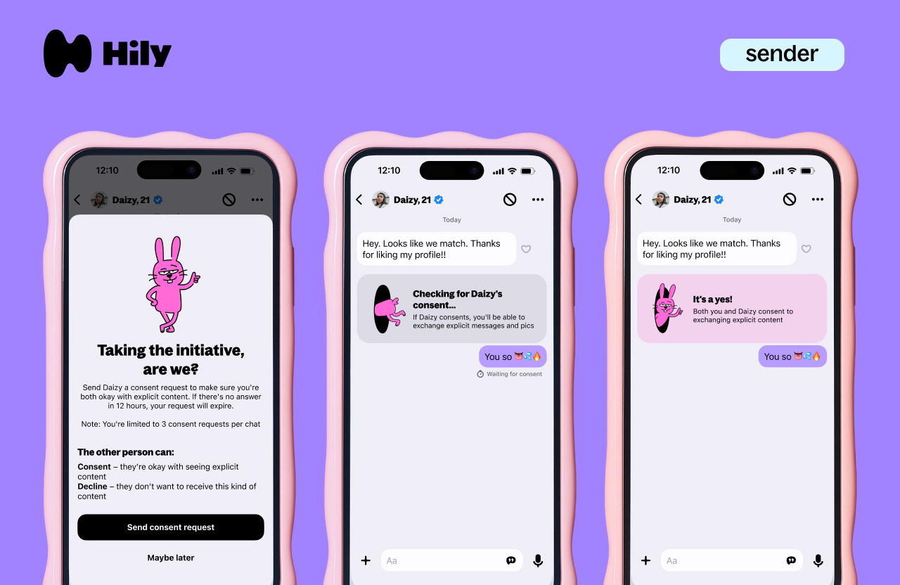 Hily Dating App Consent Guard