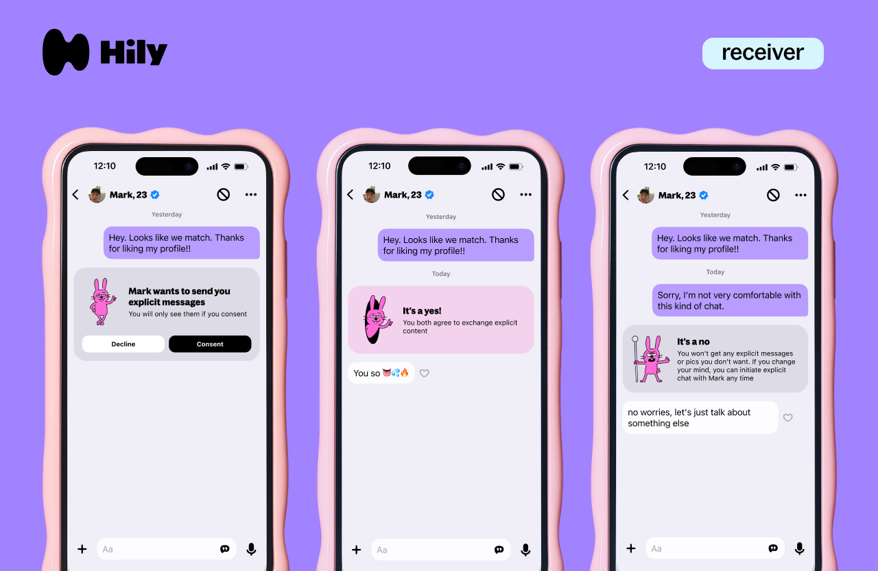 Hily Dating App Consent Guard